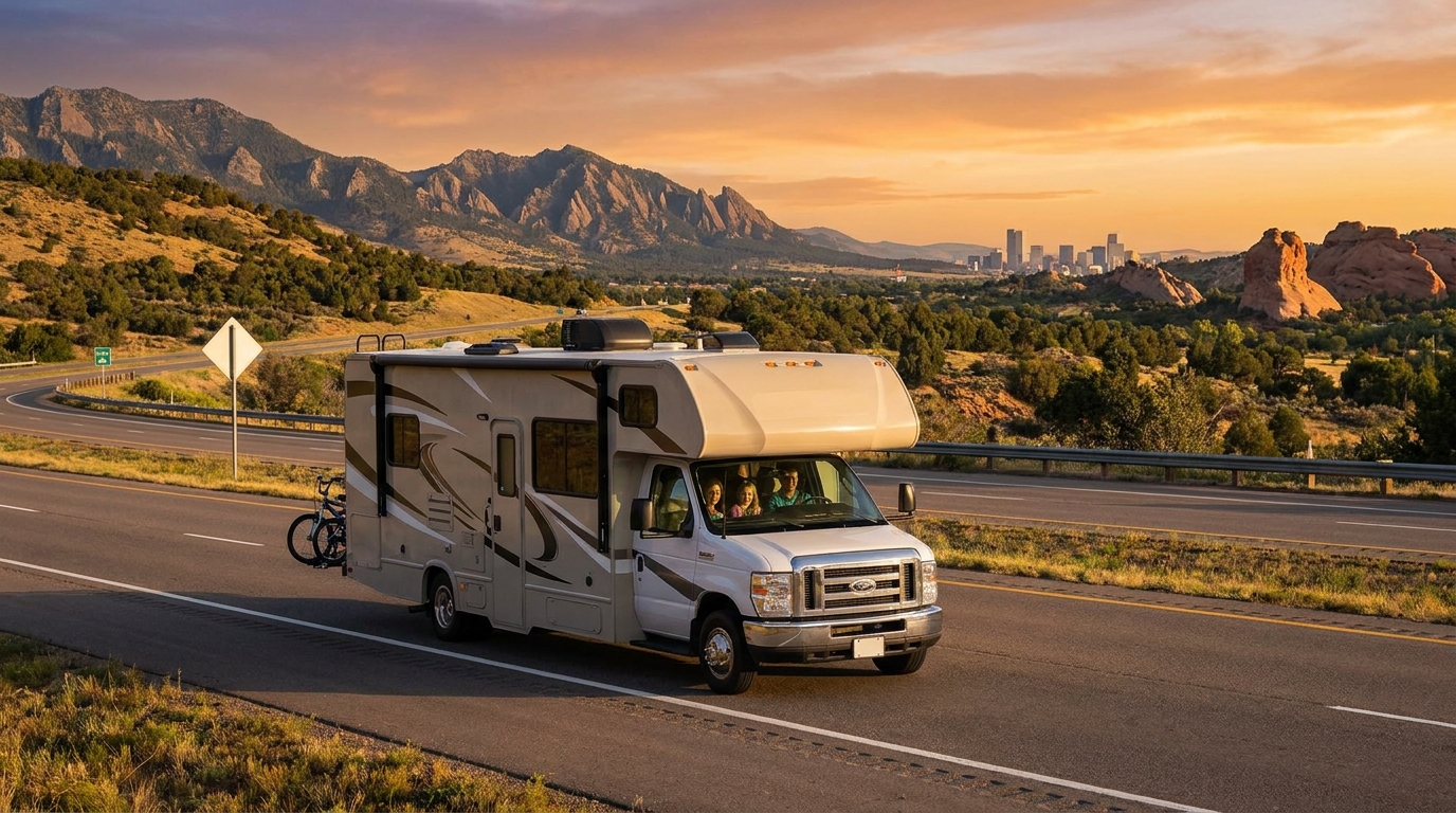 Family RV Driving in Denver - Safe Routes 2026